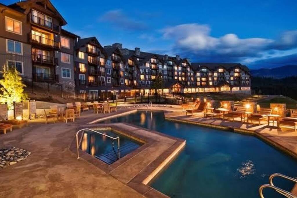 4006 Suncadia Lodge Pool And Hot-Tub Access With Hotel Amenities Cle Elum Kültér fotó